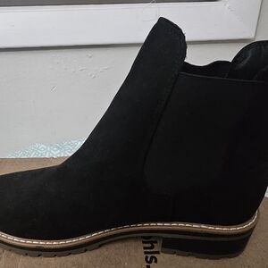 Black Suede Ankle Boots
